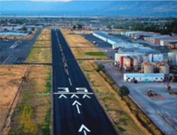 photo of asphalt roadway from an aerial view